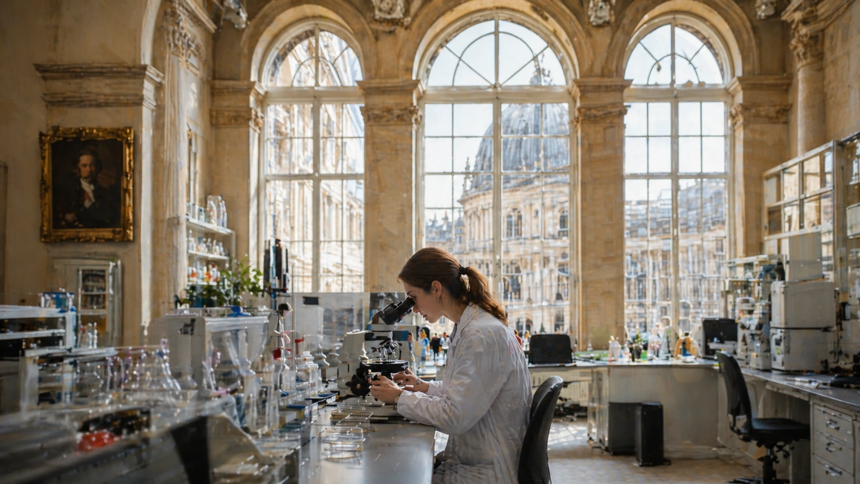 Faculty members at Moscow Research University engaged in pure and applied sciences